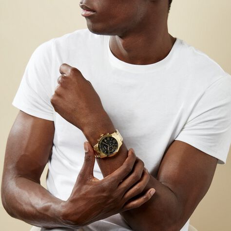 Montre Guess Atlas Noir - Montres Homme | Histoire d’Or