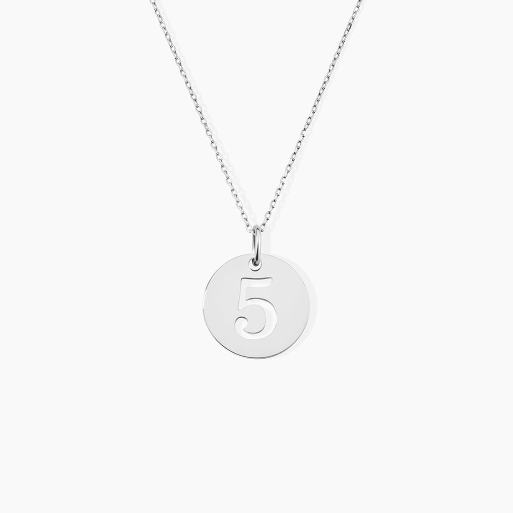 Pendentif Efiso Argent Blanc - Pendentifs Famille | Histoire d&rsquo;Or