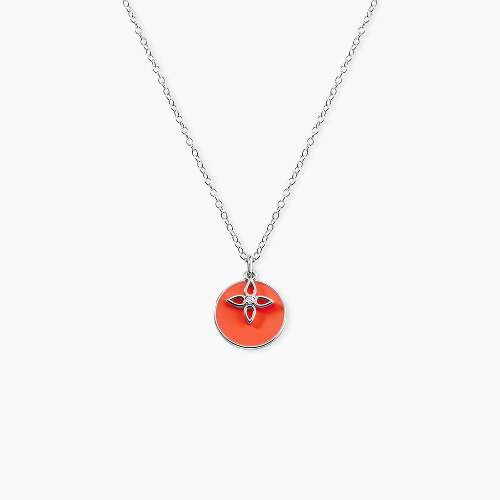 Collier Talismania Argent Blanc Oxyde De Zirconium - F&ecirc;te des m&egrave;res Femme | Histoire d&rsquo;Or