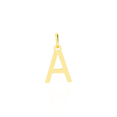 Pendentif Ionia Lettre Or Jaune - Pendentifs Famille | Histoire d’Or