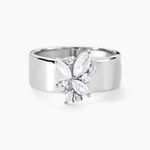 Bague Kirsi Argent Blanc Oxyde De Zirconium - Bagues avec pierre Femme | Histoire d&rsquo;Or