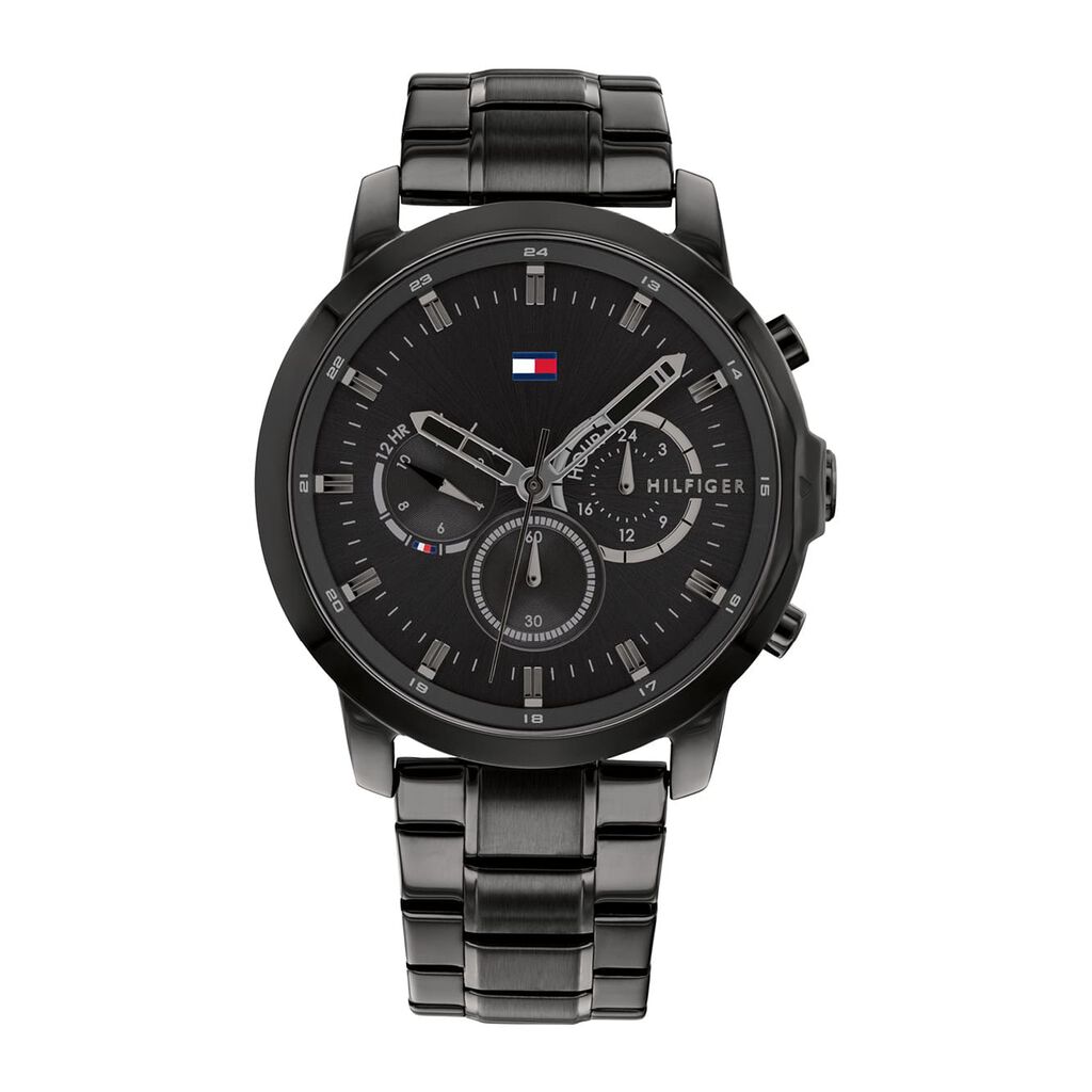 Montre Tommy Hilfiger Jameson Noir - Montres Homme | Histoire d’Or