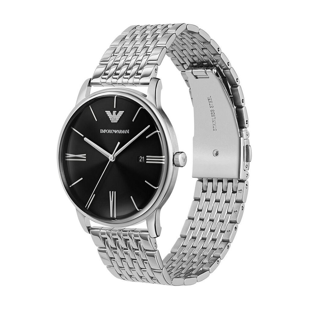 Montre Emporio Armani Noir - Montres Homme | Histoire d’Or