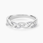 Bague Argent Blanc Cyriaca Oxydes De Zirconium - Bagues avec pierre Femme | Histoire d&rsquo;Or