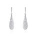 Boucles D'oreilles Puces Celine Or Blanc Diamant - Boucles d'oreilles pendantes Femme | Histoire d’Or
