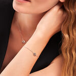 Bracelet Viana Argent Blanc - Bracelets Femme | Histoire d&rsquo;Or