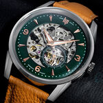 Montre Lip Himalaya Squelette Vert - F&ecirc;te des p&egrave;res Homme | Histoire d&rsquo;Or