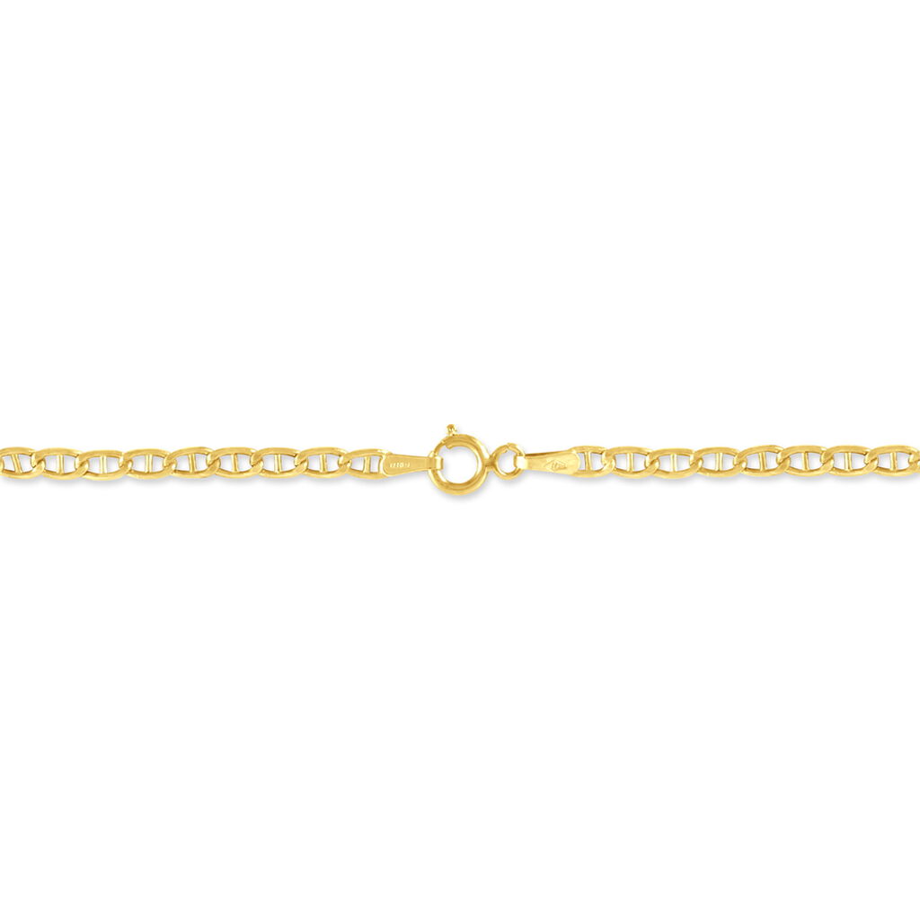 Bracelet Celio Maille Marine Ovale Or Jaune - Bracelets chaîne Femme | Histoire d’Or