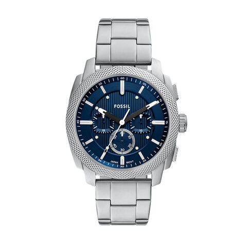 Montre Fossil Machine Bleu - Montres Homme | Histoire d’Or