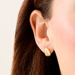 Boucles D'Oreilles Puces Classic Bold Plaqu&eacute; Or Jaune - Boucles d'oreilles fantaisie Femme | Histoire d&rsquo;Or