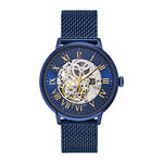 Montre Pierre Lannier Collection Automatique 42 Bleu - Montres Homme | Histoire d&rsquo;Or