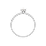 Bague Solitaire Natalia Pl Platine Blanc Diamant - Bagues solitaires Femme | Histoire d&rsquo;Or