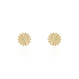 Boucles D'oreilles Puces Maggi Plaqué Or Jaune - Boucles d'oreilles fantaisie Femme | Histoire d’Or