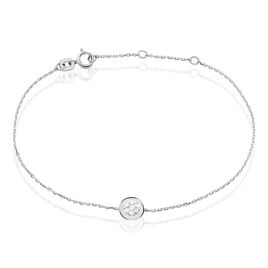 Bracelet Hajila Or Blanc Diamant - Bracelets Femme | Histoire d’Or