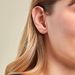 Boucles D'oreilles Puces Eily Or Jaune Oxyde De Zirconium - Clous d'oreilles Famille | Histoire d’Or