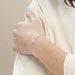 Bracelet Argent Blanc Paros - Bracelets Femme | Histoire d’Or