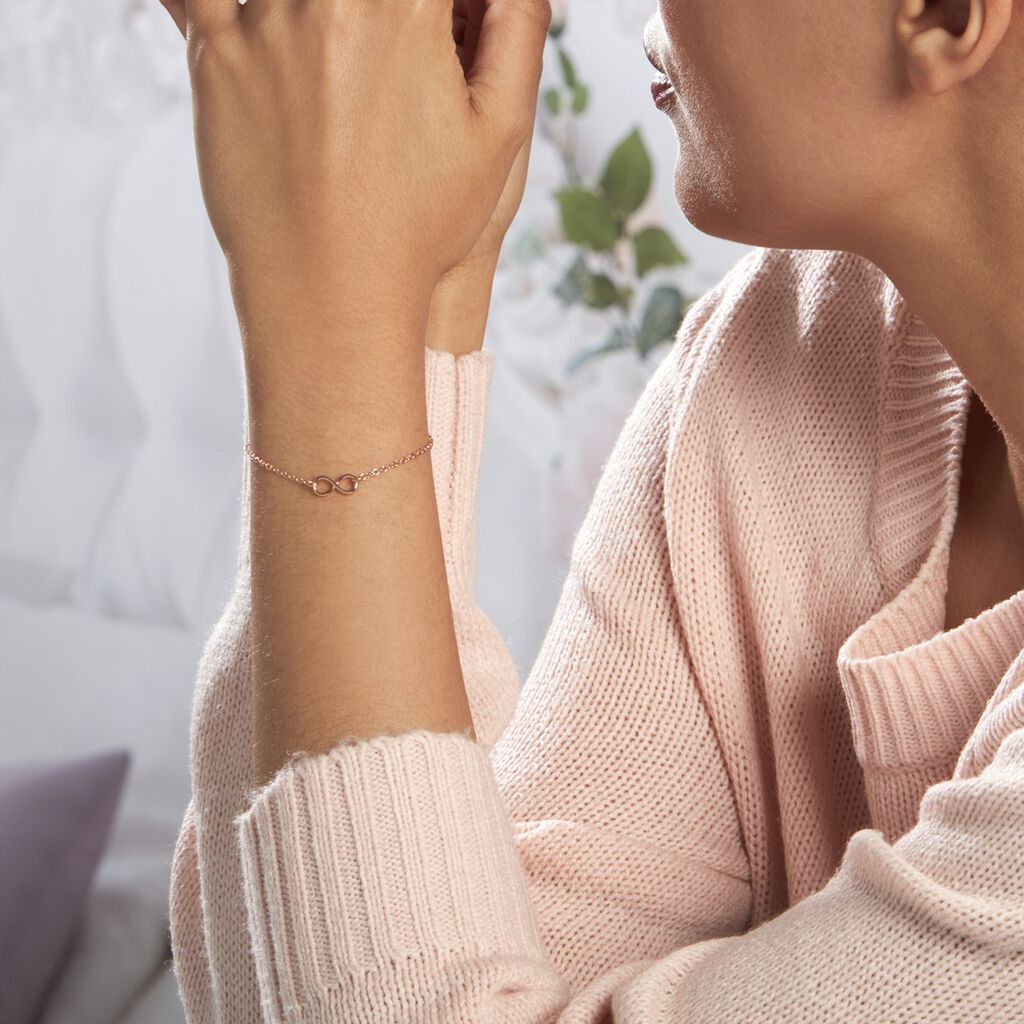 Bracelet Castilla Argent Rose - Bracelets Femme | Histoire d’Or