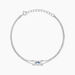 Bracelet Laurine Argent Blanc Oxyde De Zirconium - Bracelets Femme | Histoire d’Or