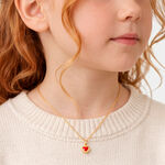 Collier Coralie Coeur Or Jaune - Colliers Enfant | Histoire d&rsquo;Or