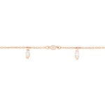 Bracelet Kenta Argent Rose Oxyde De Zirconium - Bracelets Femme | Histoire d&rsquo;Or