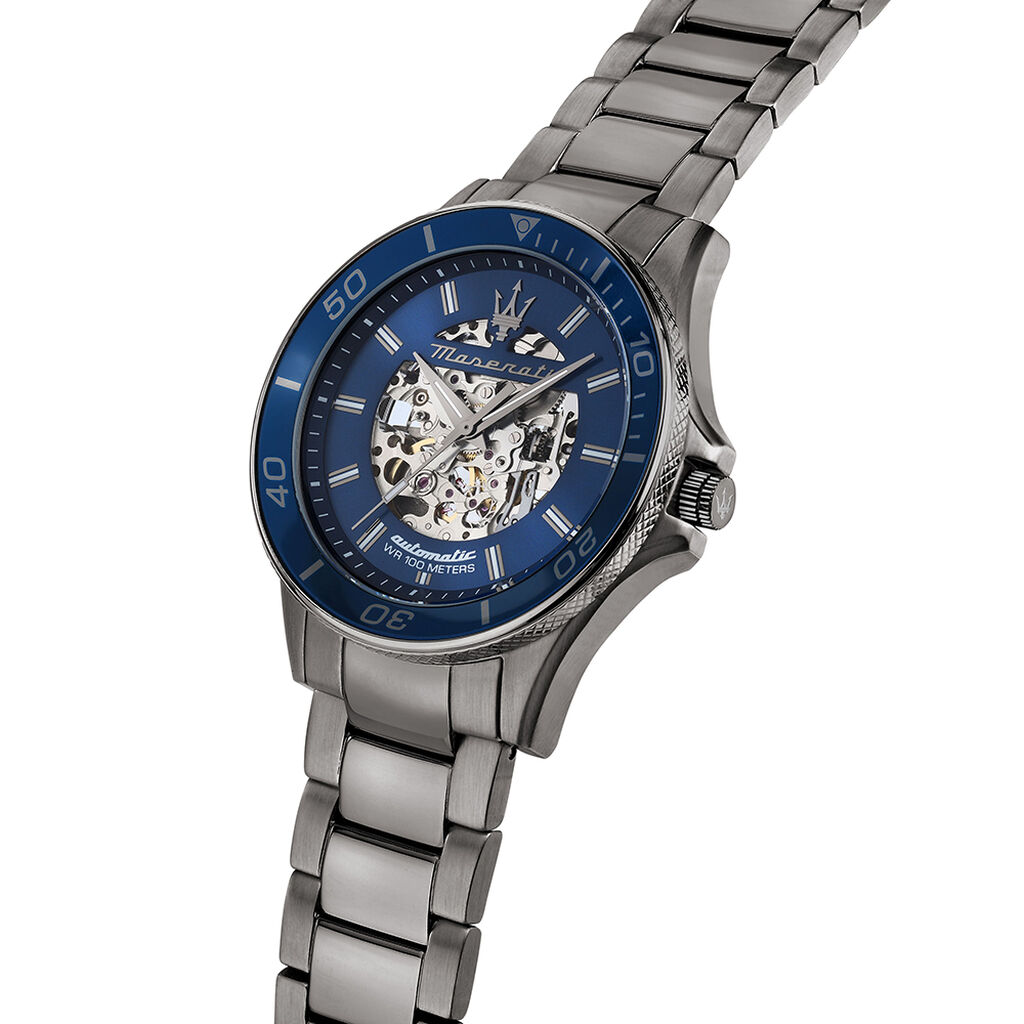 Montre Maserati Sfida Bleu - F&ecirc;te des p&egrave;res Homme | Histoire d&rsquo;Or