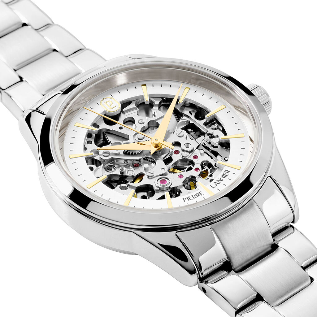 Montre Pierre Lannier Thea Argent&eacute; - Montres Femme | Histoire d&rsquo;Or