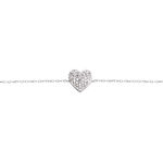 Bracelet Dann Or Blanc Oxyde De Zirconium - Bracelets Femme | Histoire d&rsquo;Or