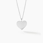 Pendentif Lisa Or Blanc - Pendentifs Naissance Femme | Histoire d&rsquo;Or