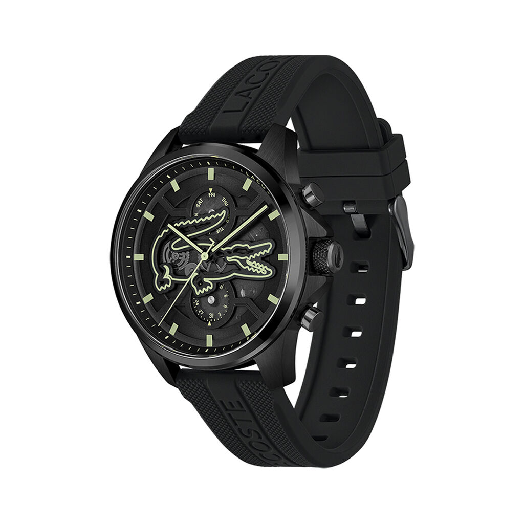 Montre Lacoste Arthor Noir - Montres Homme | Histoire d&rsquo;Or