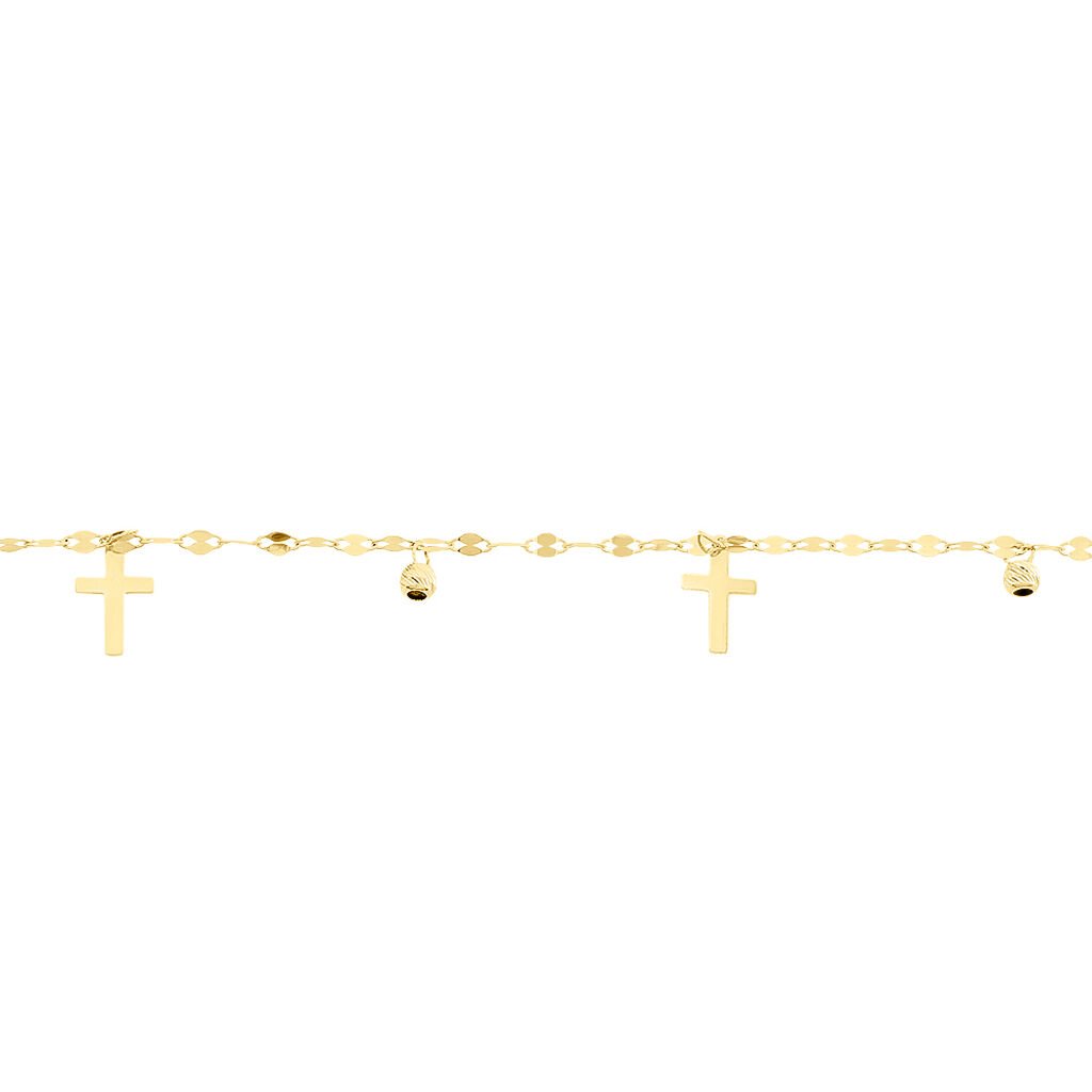 Bracelet Vitus Or Jaune - Pendentifs Baptême Famille | Histoire d’Or