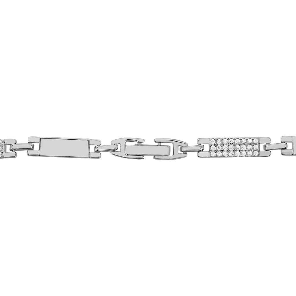 Bracelet Celina Argent Blanc Oxyde De Zirconium - Bracelets Femme | Histoire d’Or