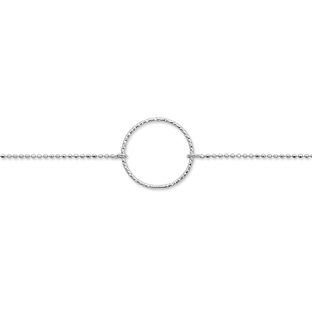 Bracelet Hibis Argent Blanc - Bracelets Femme | Histoire d’Or