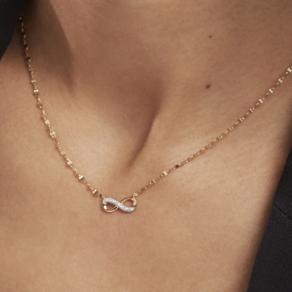 Collier Or Jaune Abimael Diamants - Colliers Femme | Histoire d’Or