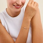 Bracelet Sparkle Or Jaune Oxyde De Zirconium - Bracelets Pierre Femme | Histoire d&rsquo;Or