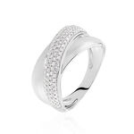 Bague Annoncia Or Blanc Diamant - Bagues avec pierre Femme | Histoire d&rsquo;Or