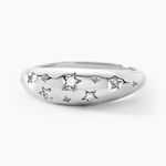 Bague Astre Precieux Argent Blanc Oxyde De Zirconium - Bagues solitaires Femme | Histoire d&rsquo;Or