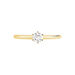 Bague Solitaire Samantha Or Jaune Diamant - Bagues solitaires Femme | Histoire d’Or