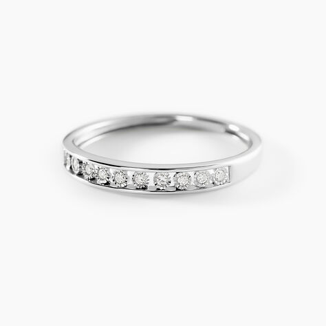 Bague Cherrlinna Or Blanc Diamant - Bagues avec pierre Femme | Histoire d&rsquo;Or