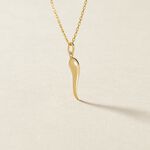 Pendentif Felicette Corne Abondance Or Jaune - Pendentifs Unisex | Histoire d&rsquo;Or