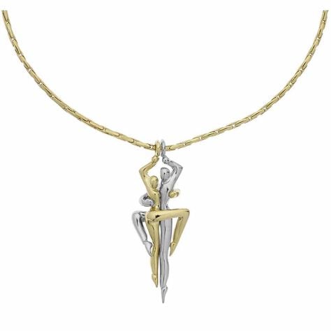 Collier Suraya Laiton Bicolore - Colliers Femme | Histoire d&rsquo;Or