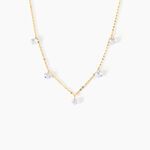 Collier Or Jaune Leucitica Oxydes De Zirconium - Colliers Femme | Histoire d&rsquo;Or