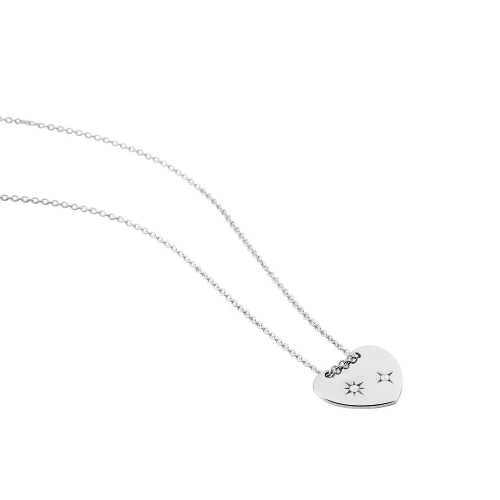 Collier Argent Ieronim Oxydes De Zirconium - Colliers fantaisie Femme | Histoire d&rsquo;Or