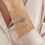 Bracelet Argent Polygale - Bracelets Femme | Histoire d&rsquo;Or