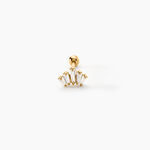Piercing Evangelos Or Jaune Oxyde De Zirconium - Piercings d'oreilles Femme | Histoire d&rsquo;Or