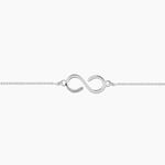 Bracelet Lirael Argent Blanc - Bracelets Femme | Histoire d&rsquo;Or