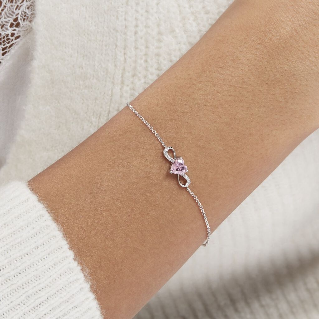 Bracelet Argent Blanc Atieno Oxyde De Zirconium - Bracelets Femme | Histoire d’Or