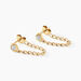 Boucles D'oreilles Pendantes Mahe Or Jaune Diamant - Boucles d'oreilles pendantes Femme | Histoire d’Or