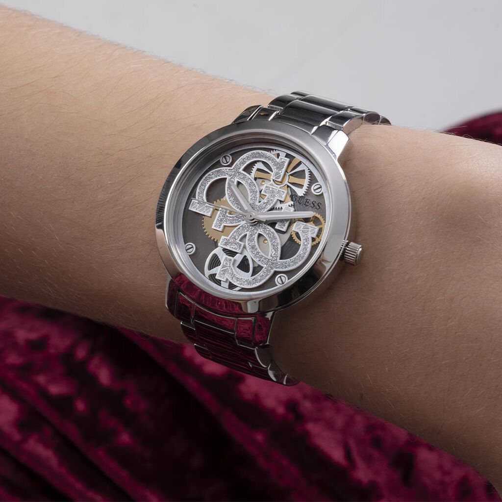 Montre Guess Quattro Clear Gris - Montres Femme | Histoire d’Or