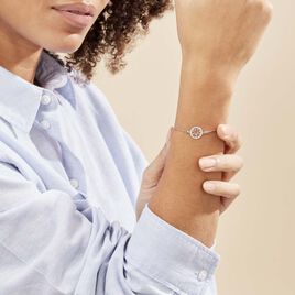 Bracelet Argent Blanc Vroon - Bracelets fantaisie Femme | Histoire d’Or