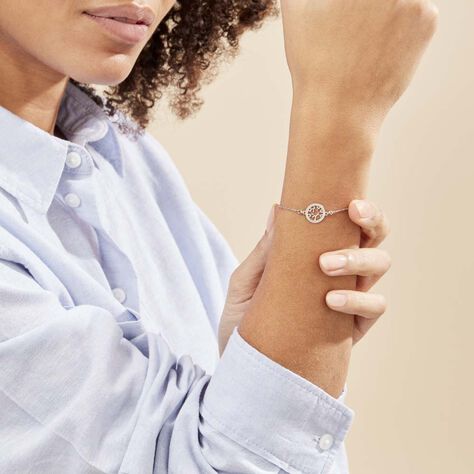 Bracelet Argent Blanc Vroon - Bracelets fantaisie Femme | Histoire d’Or
